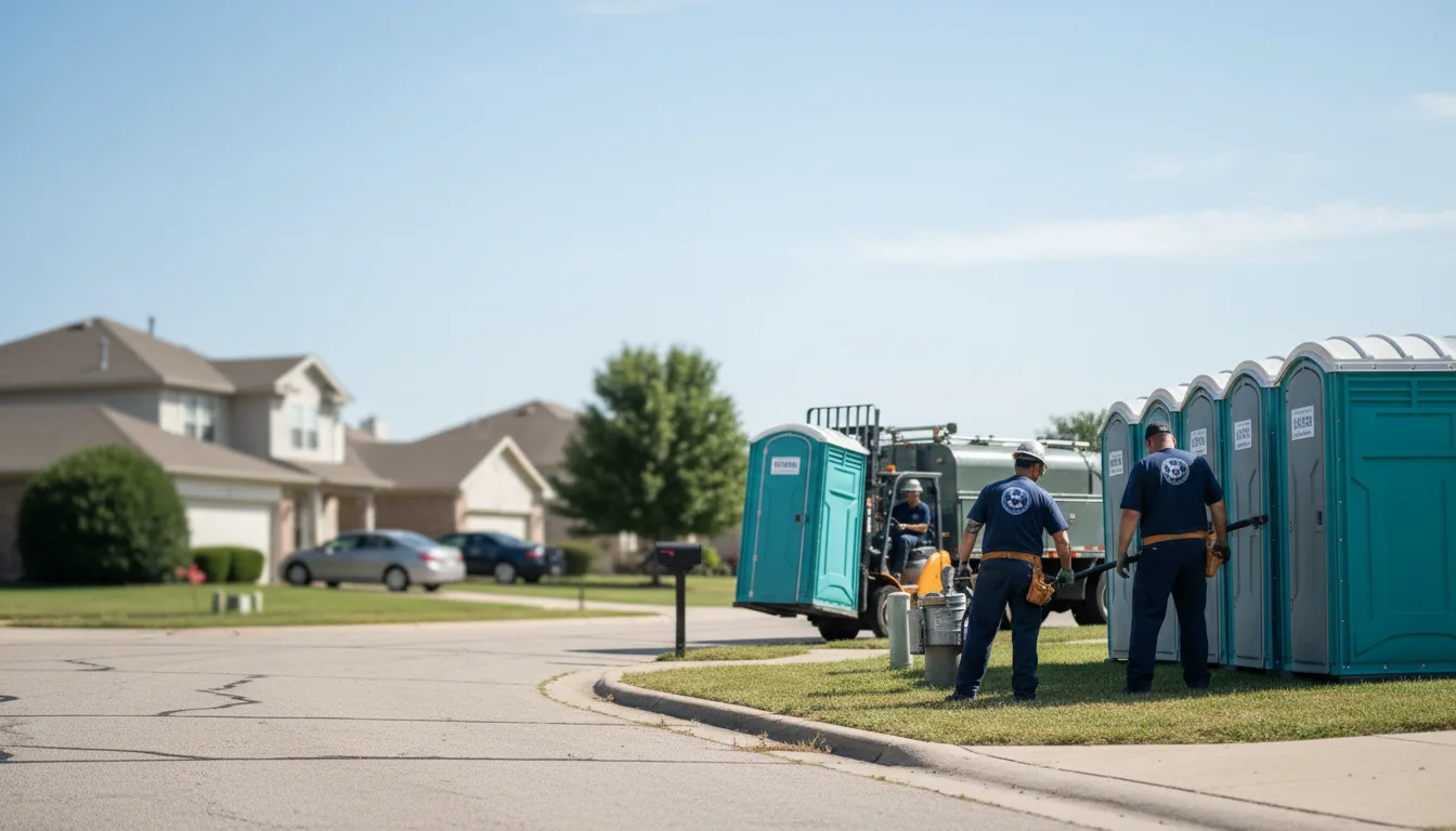 Porta Potty Rental in Richland, MI near me